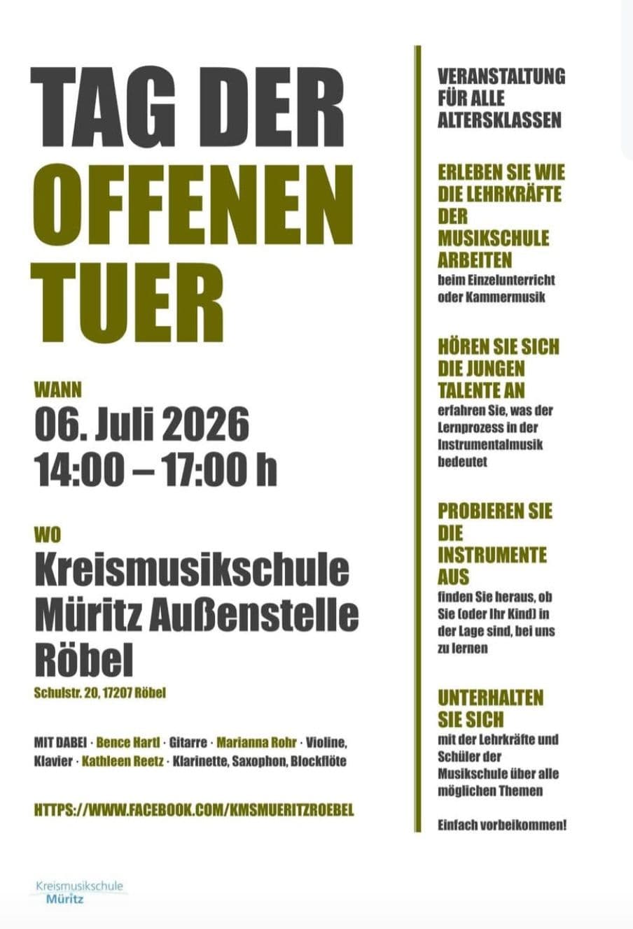 Tag der offenen Tuer